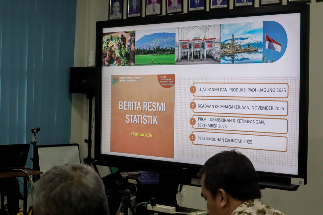 BPS Lampung : Kemiskinan Lampung Turun Jadi Single Digit 9,66 persen